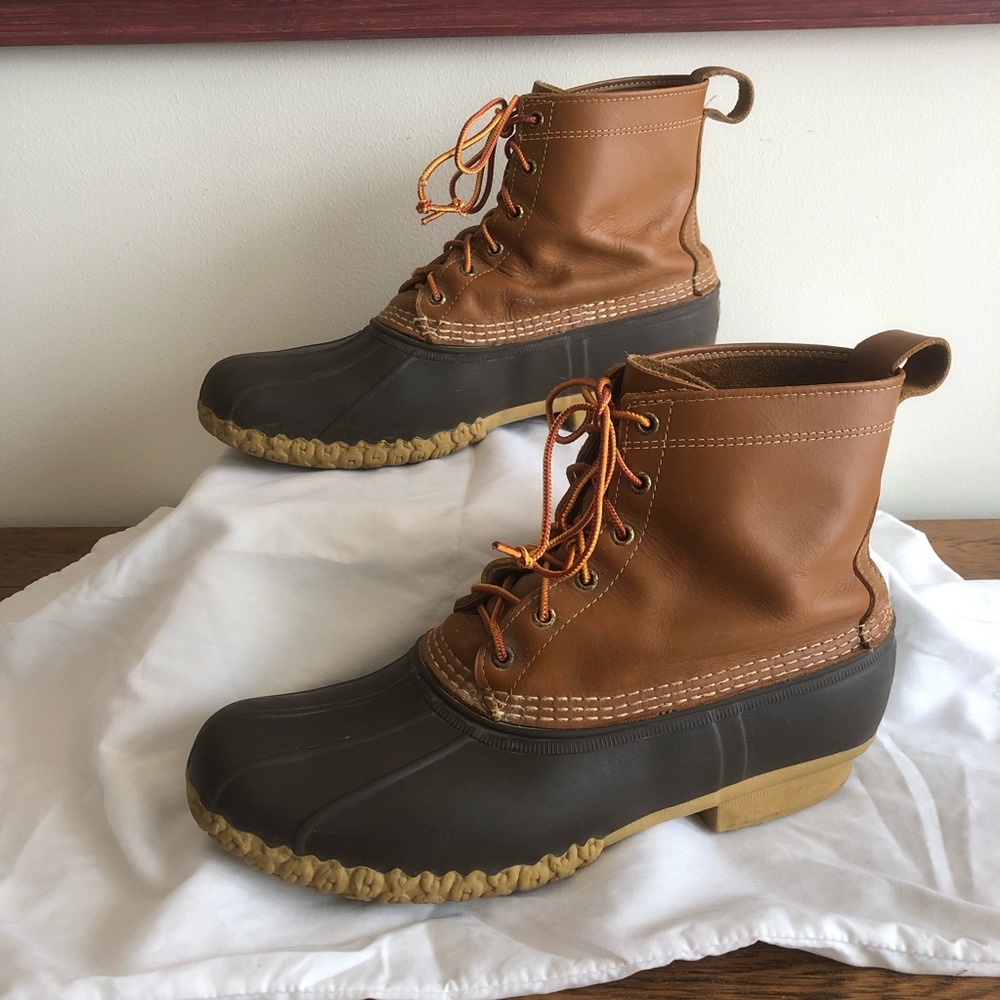 LL Bean Duck Boots Size 13